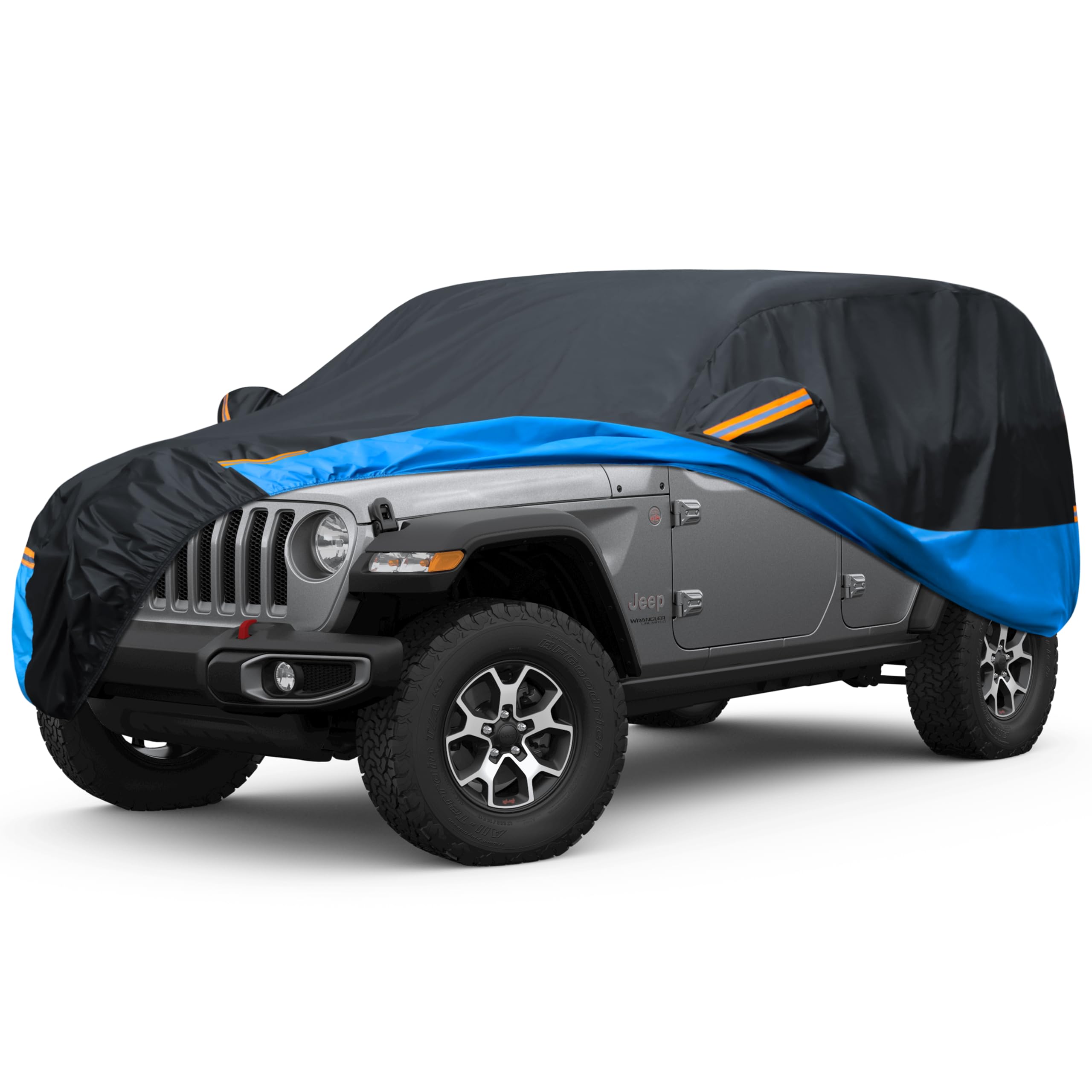 FSGRICH front view on SUV showing full coverage and protection