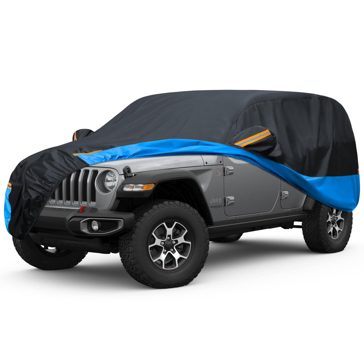 FSGRICH front view on SUV showing full coverage and protection