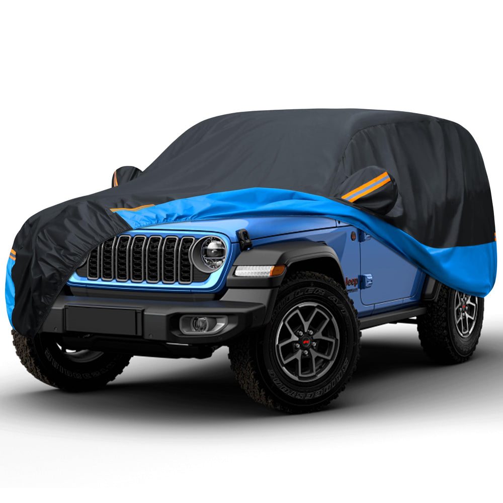 FSGRICH front view on SUV showing full-length protection and fit