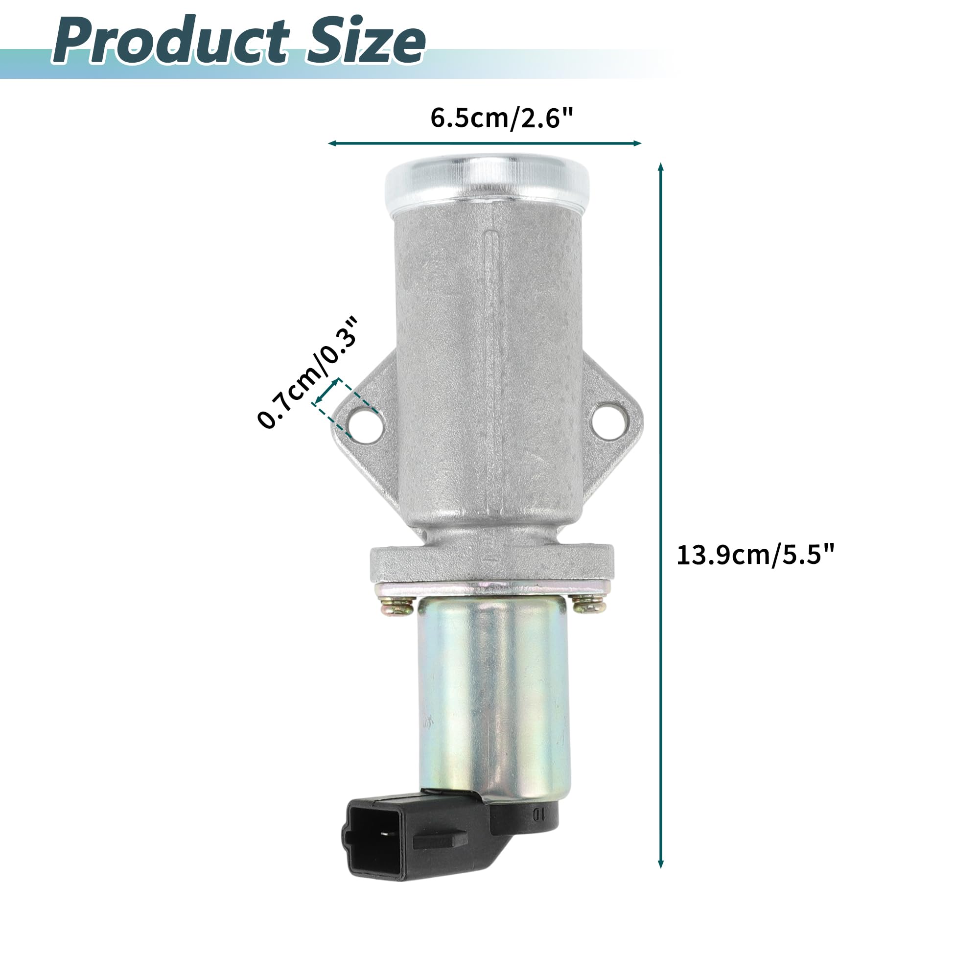 FUELHOOD IAC held in hand for size comparison and easy installation benefit