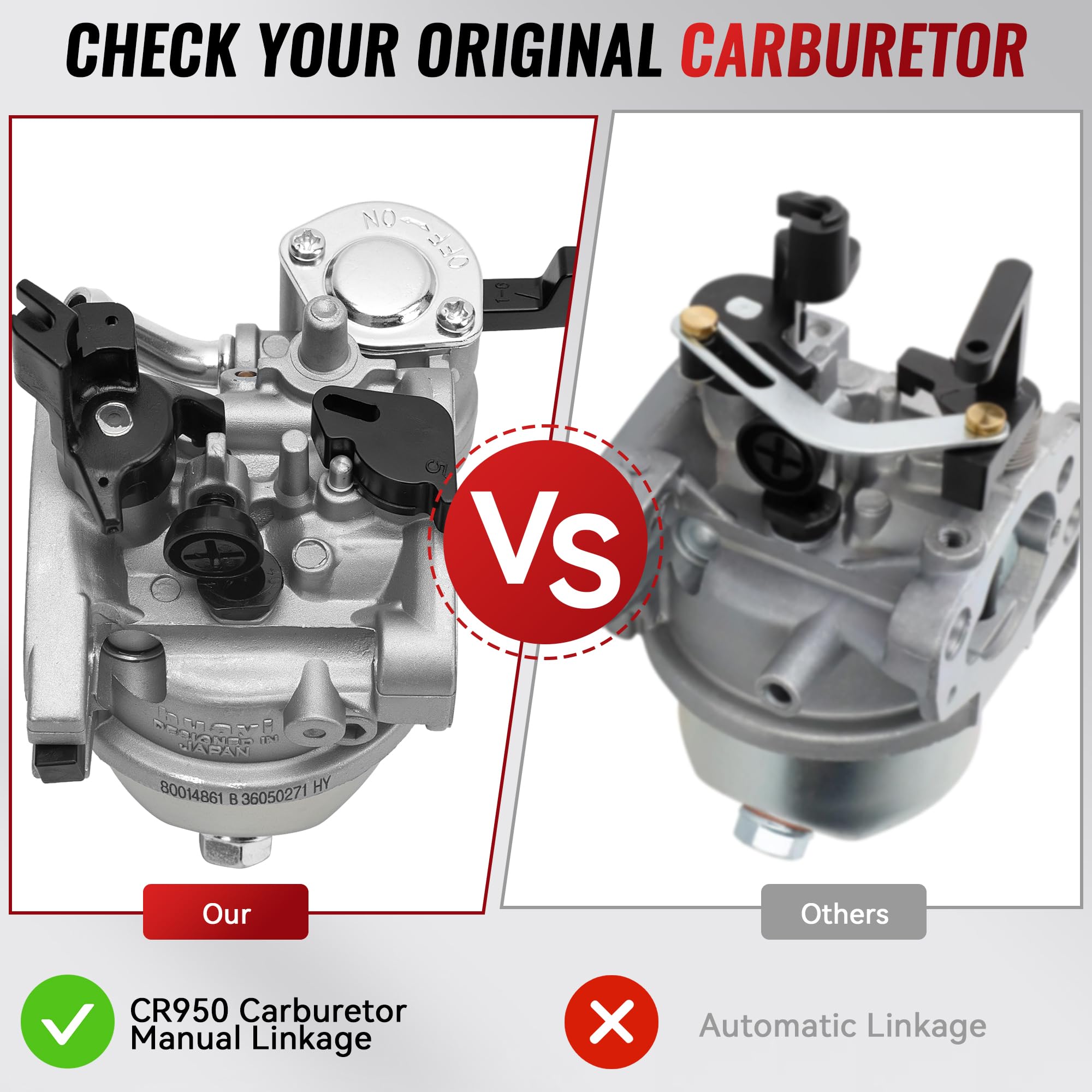 fullas Huayi carburetor packaging and included parts for convenient installation