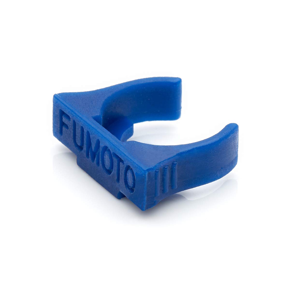 Fumoto F-107SX fitted to recessed pan illustrating no-adapter benefit