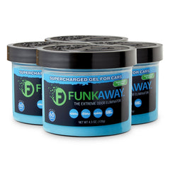 FunkAway front packaging showing product and size for clear identification and benefit
