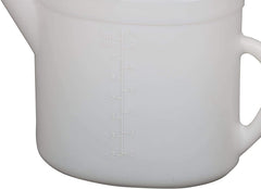 Funnel King long sloping spout close-up reaching tight fill points for controlled pouring