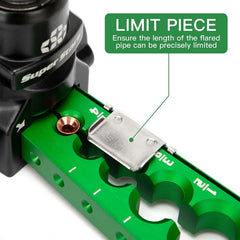 FURVOCHY deburring tool closeup removing burrs for better seal and fit