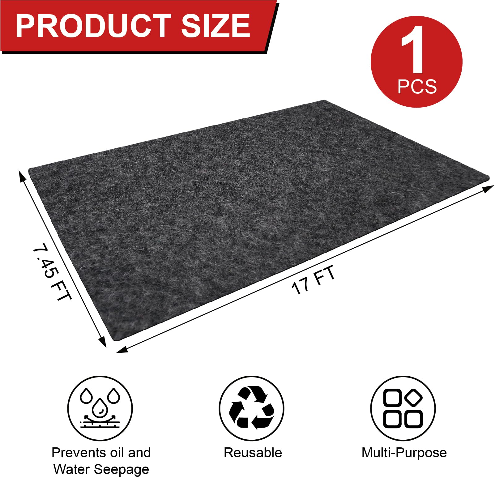 FUZEWANLI close-up of absorbent surface texture offering spill capture benefit