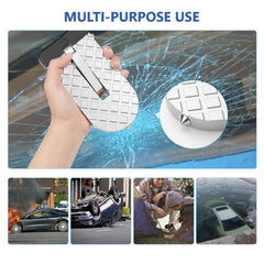 FUZZLUXX folded step stored in trunk demonstrating compact portability benefit