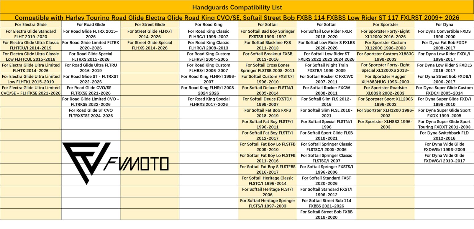 FVMOTO bracket with measurement scale showing selectable lengths