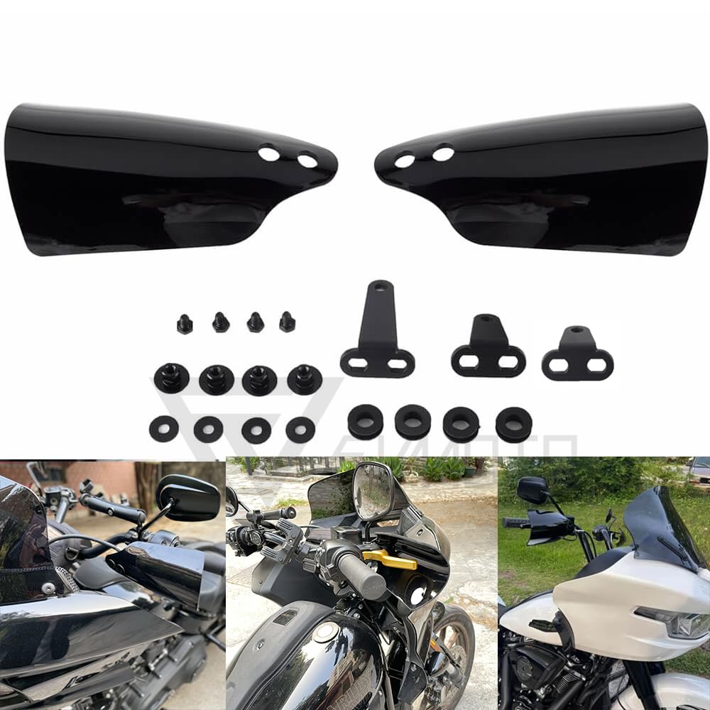 FVMOTO front packaging view showing smoked handguard and durable look