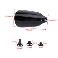 FVMOTO mounting brackets arranged showing three sizes for fitment