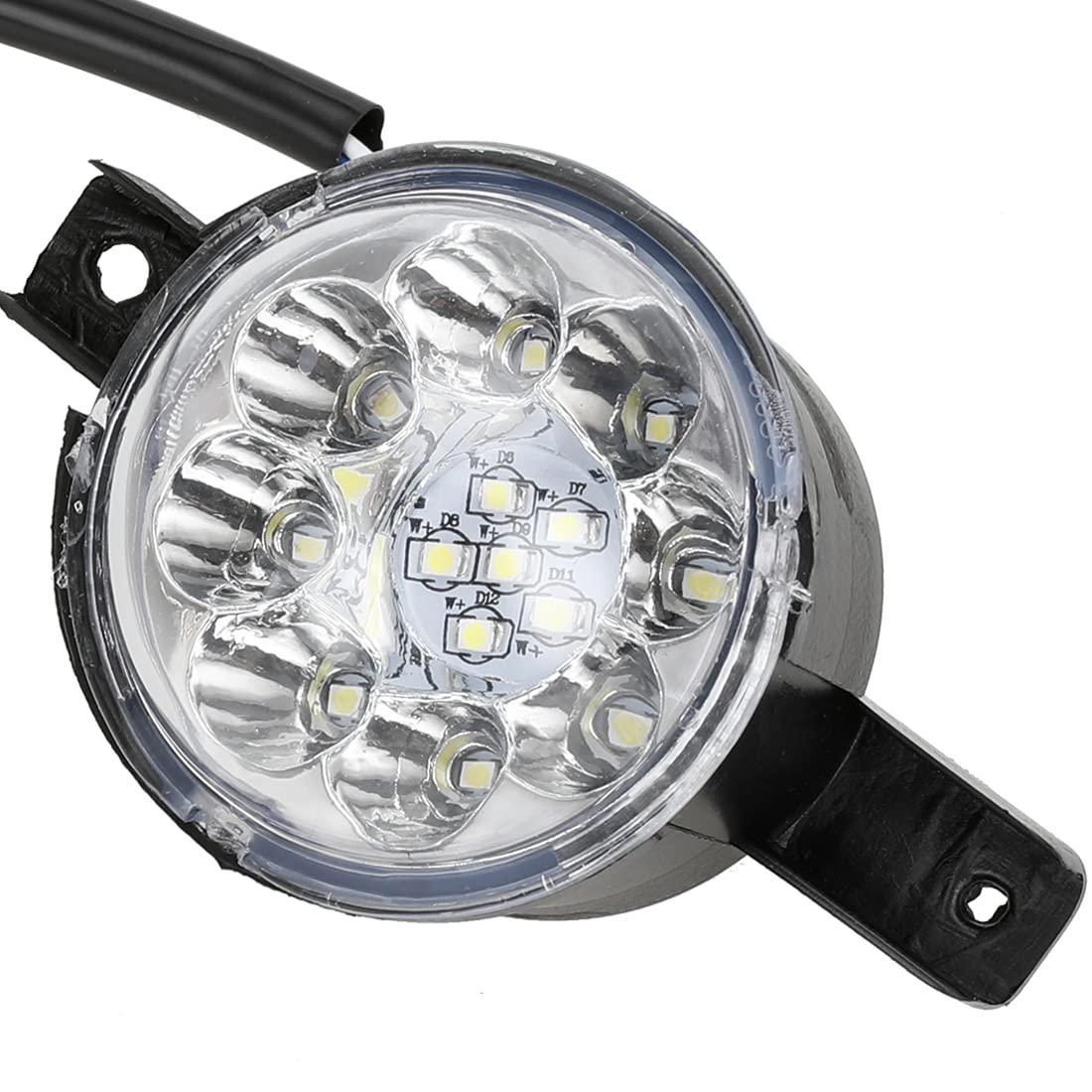 FVRITO backside with three-wire plug for simple 12V electrical hookup and reliability