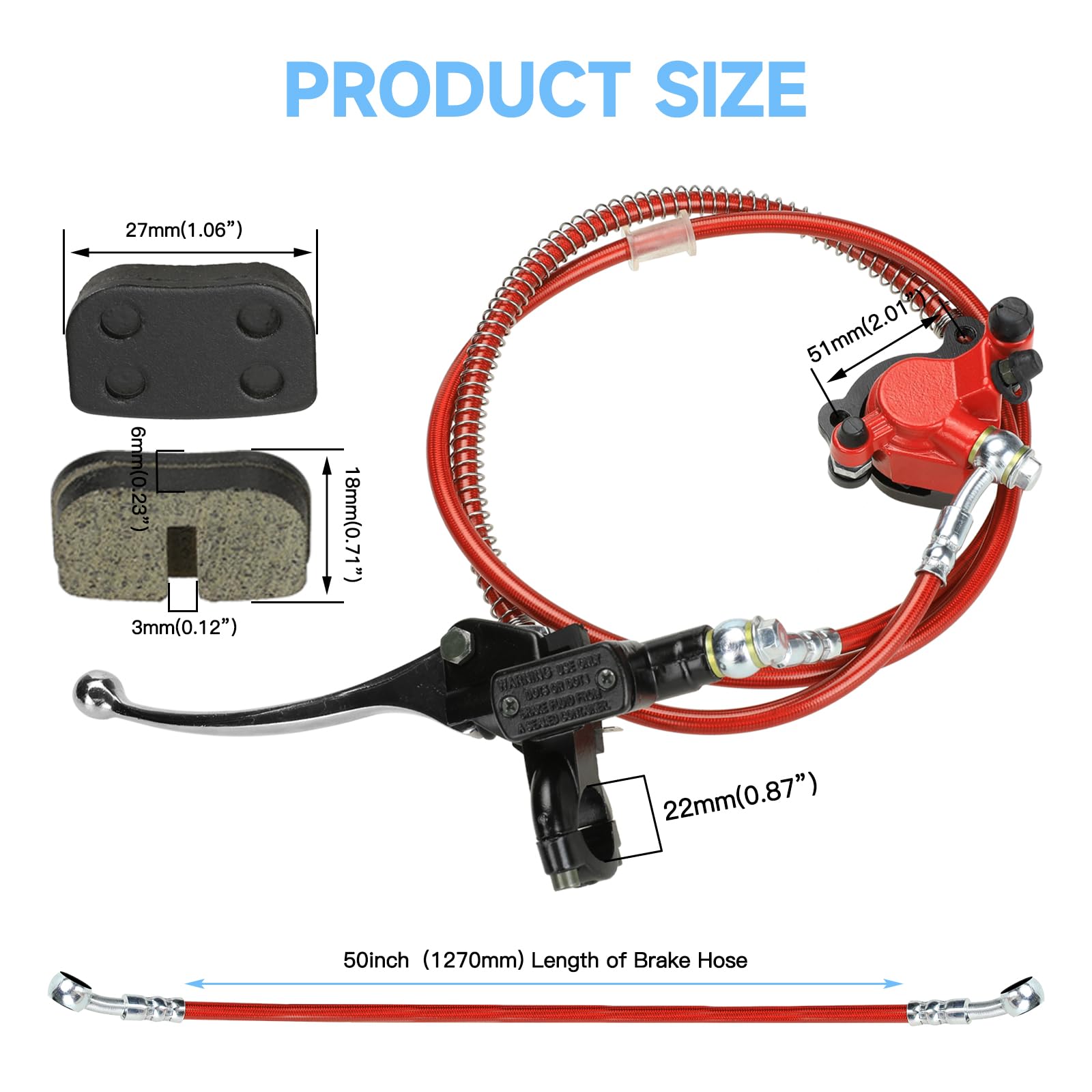 FVRITO brake lever clamp on handlebar showing ergonomic control and reduced effort