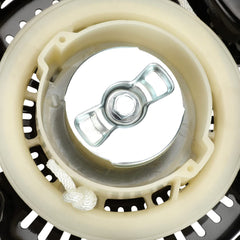 FVRITO close-up of pull handle and nylon cord for comfortable reliable starting