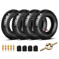 FVRITO front view of four inner tubes, ready for quick replacement