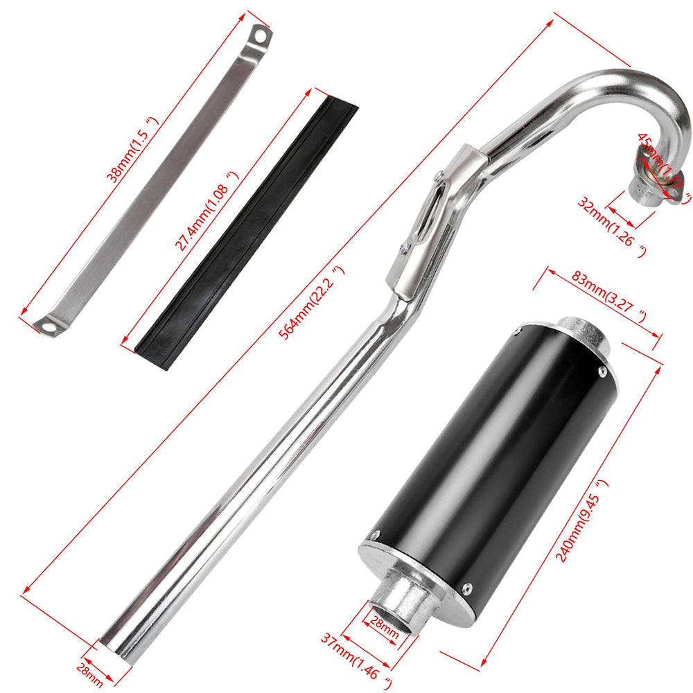 FVRITO head pipe close-up welds for strength and rust resistance