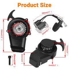 FVRITO ignition coil and spark plug layout for reliable ignition replacement