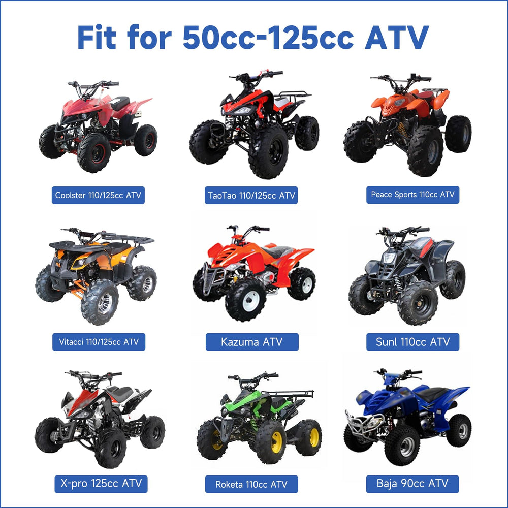 FVRITO installed carburetor on ATV engine delivering smoother midrange response