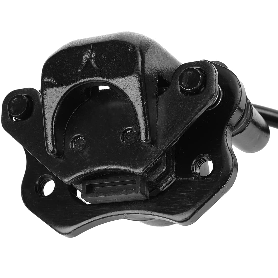 FVRITO rear-mounted assembly on an ATV showing installation result