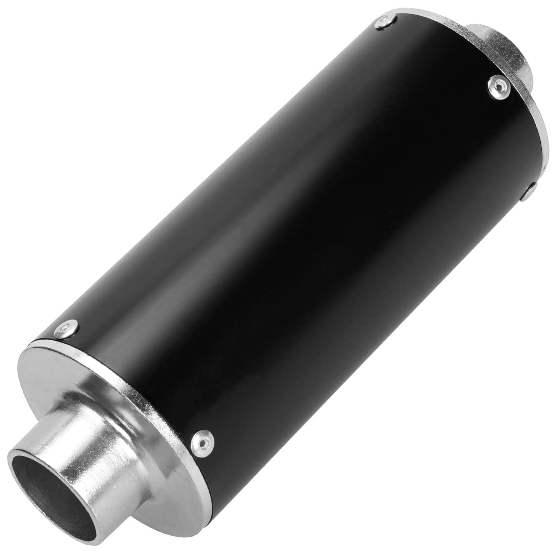 FVRITO exhaust mounted on pit bike for visual and sound upgrade