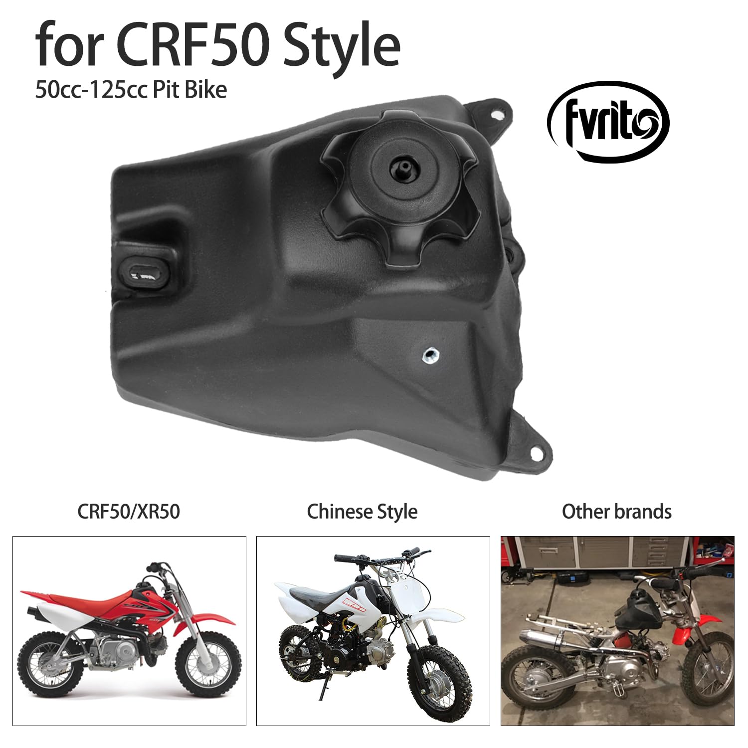 FVRITO side profile tank illustrating compact design and clearance benefits