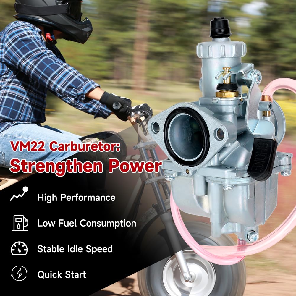 FVRITO VM22 side detail highlighting throttle linkage for smoother response
