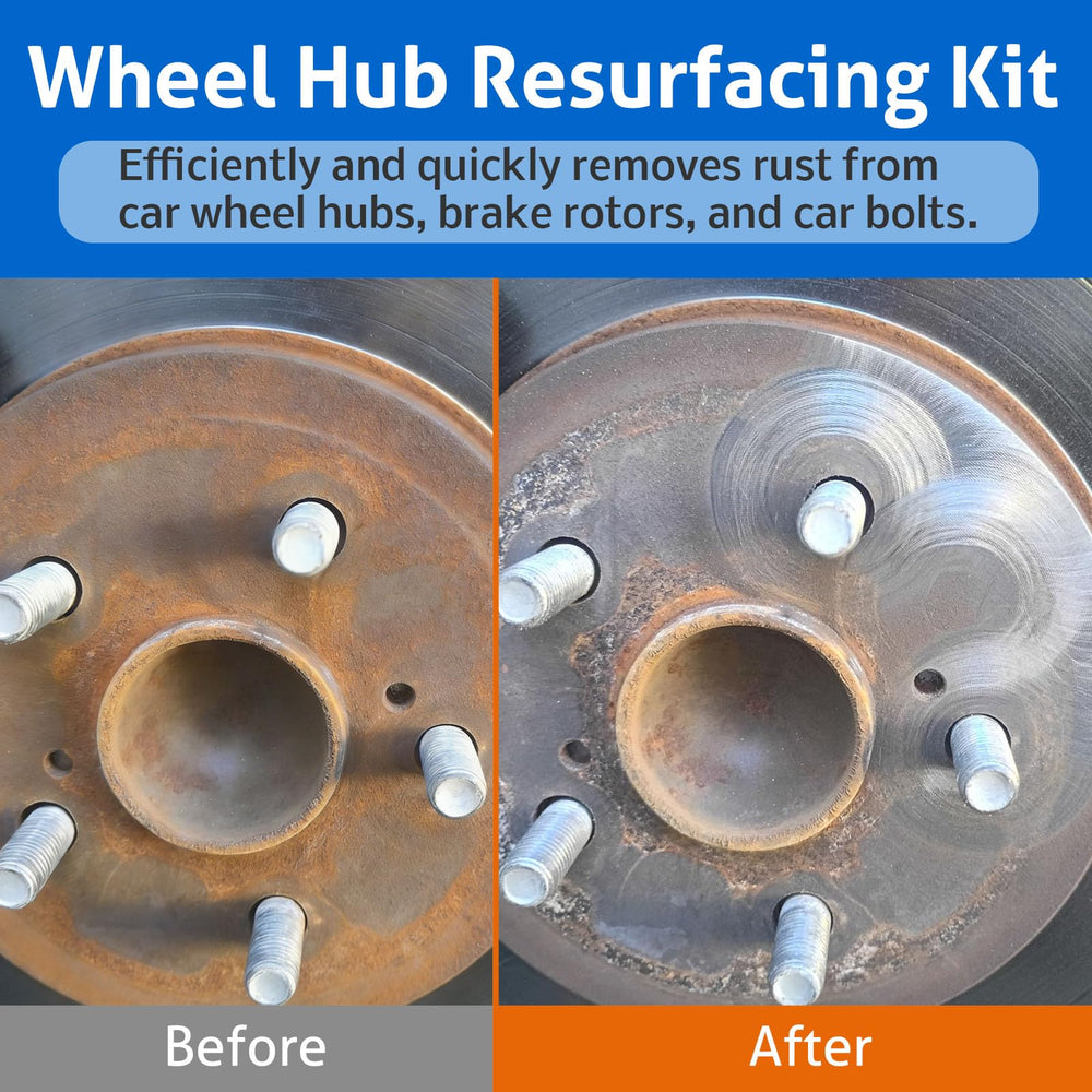 FWEXCK close-up diamond-grit disc revealing aggressive texture for rust removal