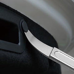 FWTW metal skin wedge prying interior car door trim, demonstrating safe trim removal without damage