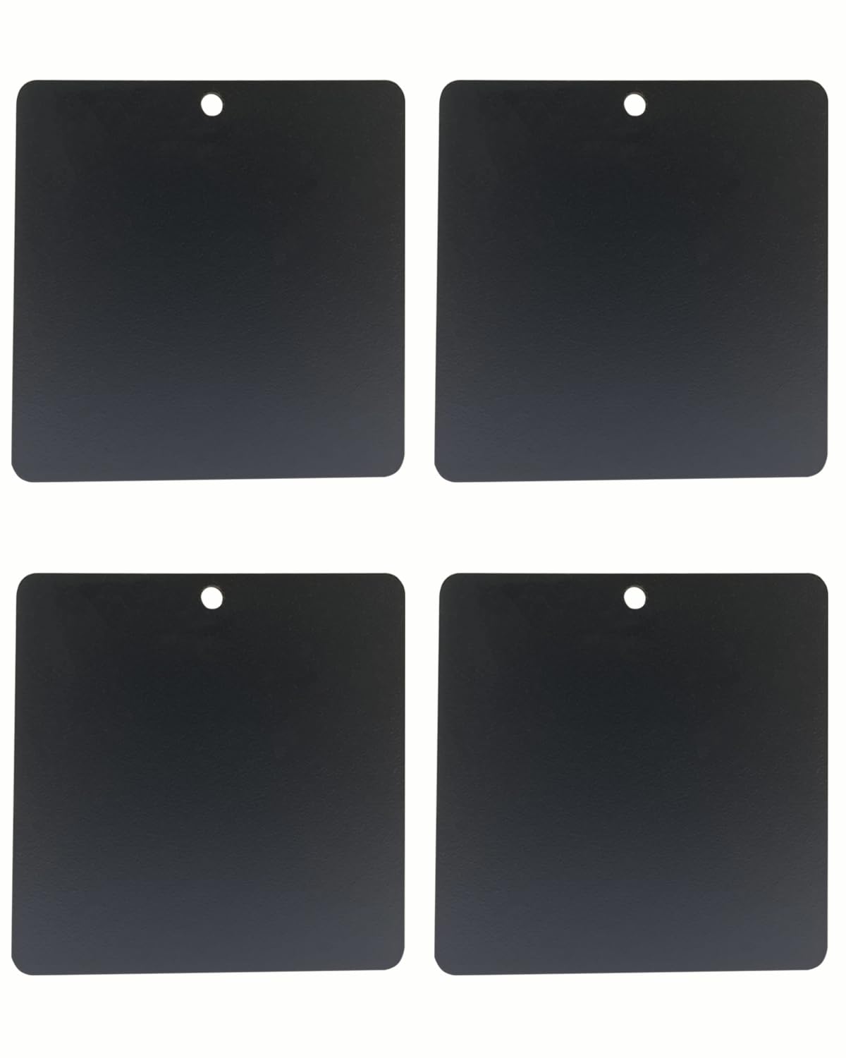 FYWZ front view of four adhesive magnetic pads, shows kit contents and benefit