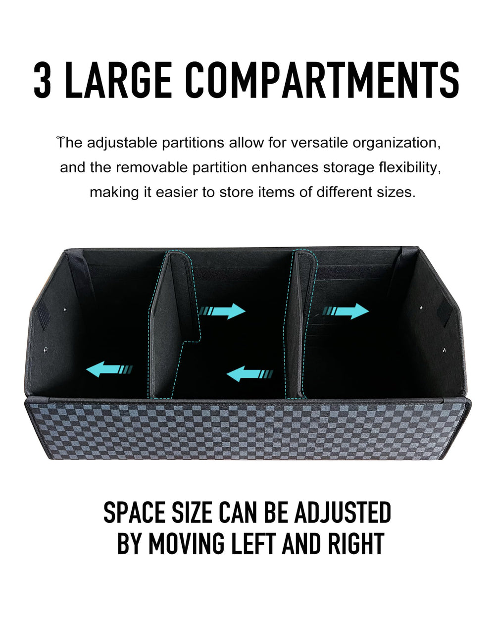 Fyzeoty carrying handle and stitching detail for durable transport