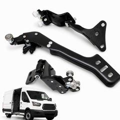 FZJDSD front assembly right side showing full roller kit for smooth door movement
