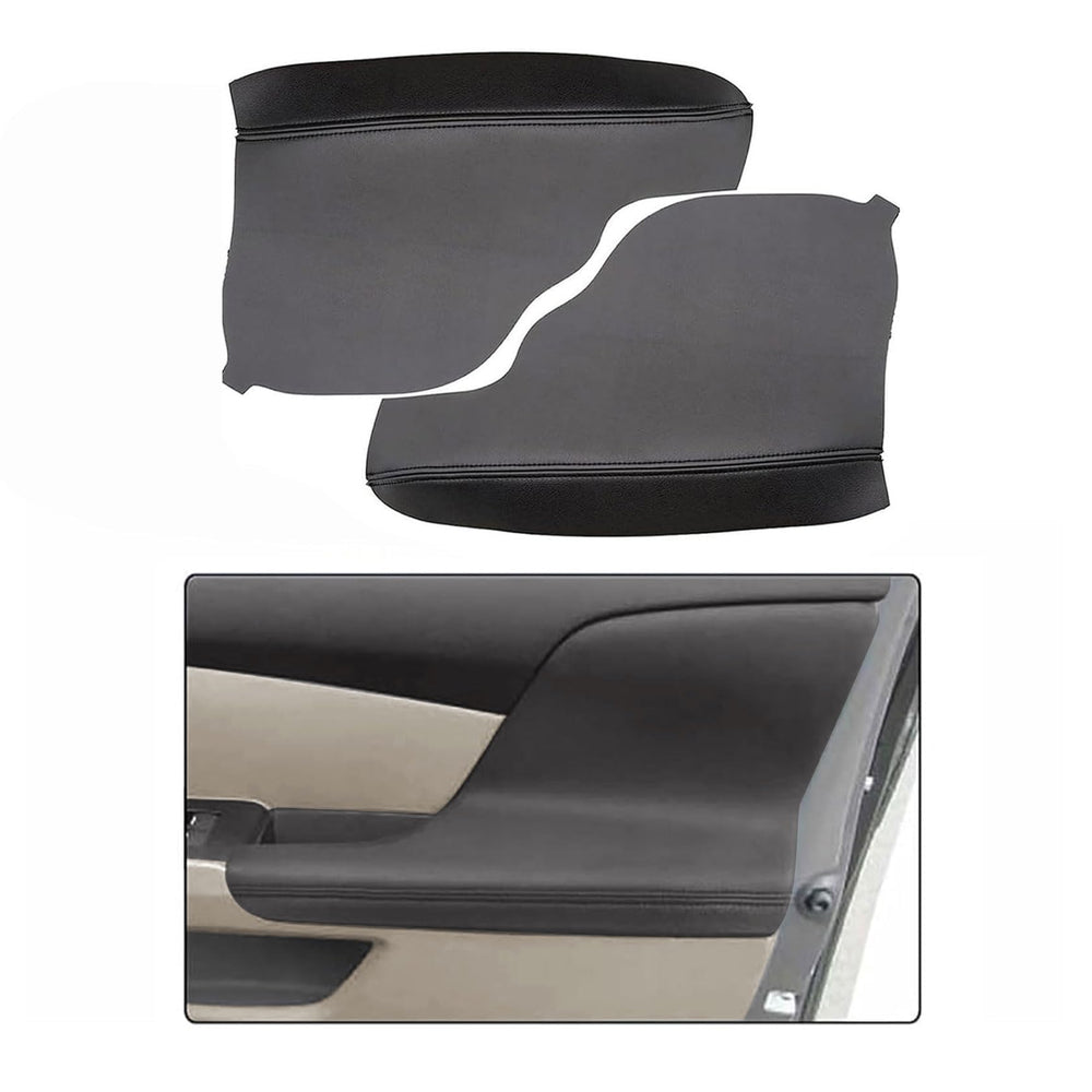 FZJDSD front door armrest cover packaging showing complete set and tool for easy install