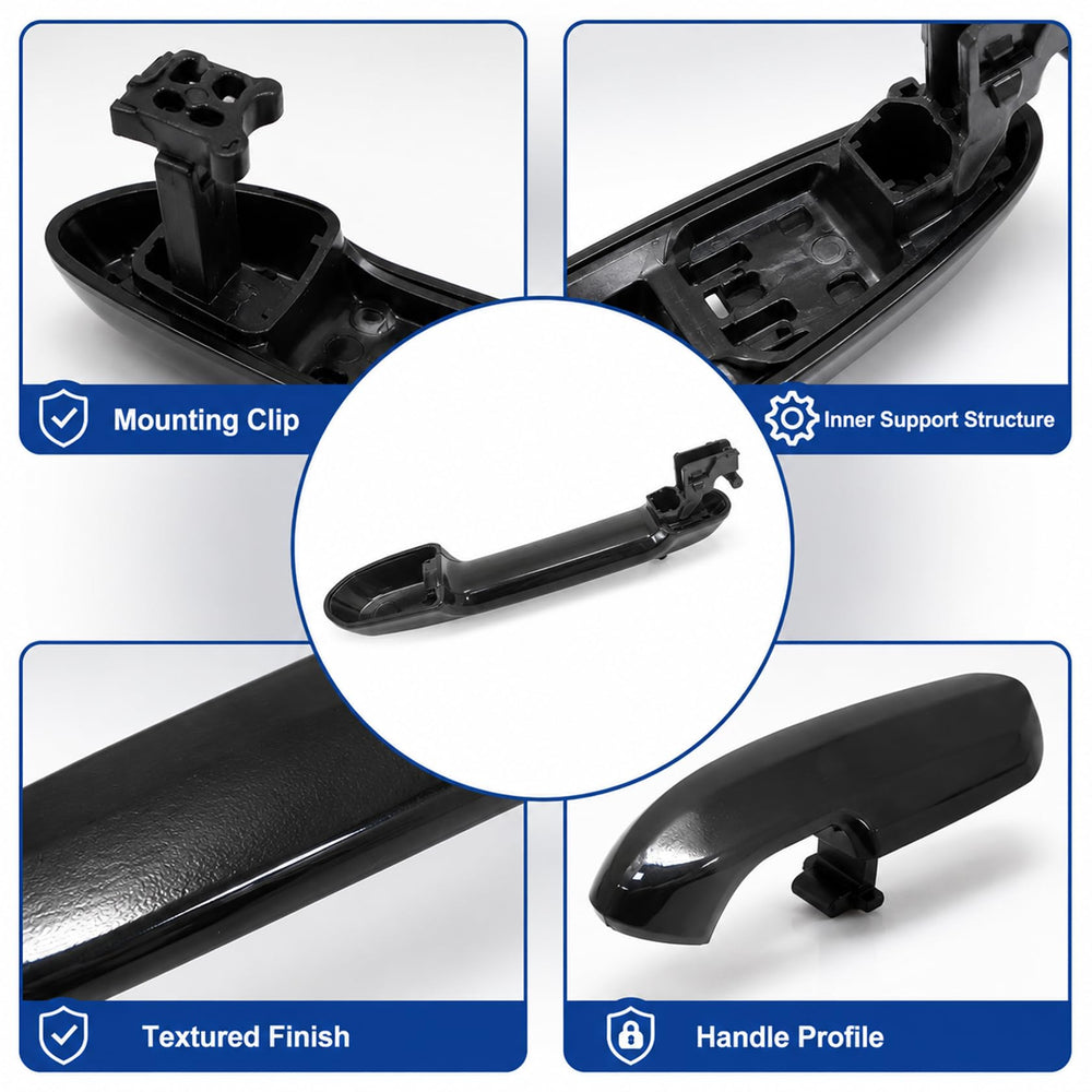 FZJDSD handle angle revealing latch area for easy replacement