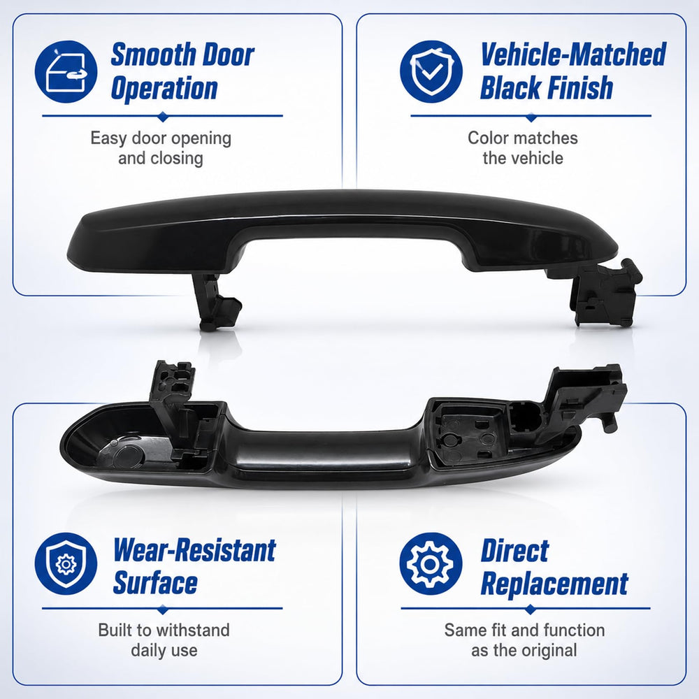 FZJDSD packaged handle with included components for ready install