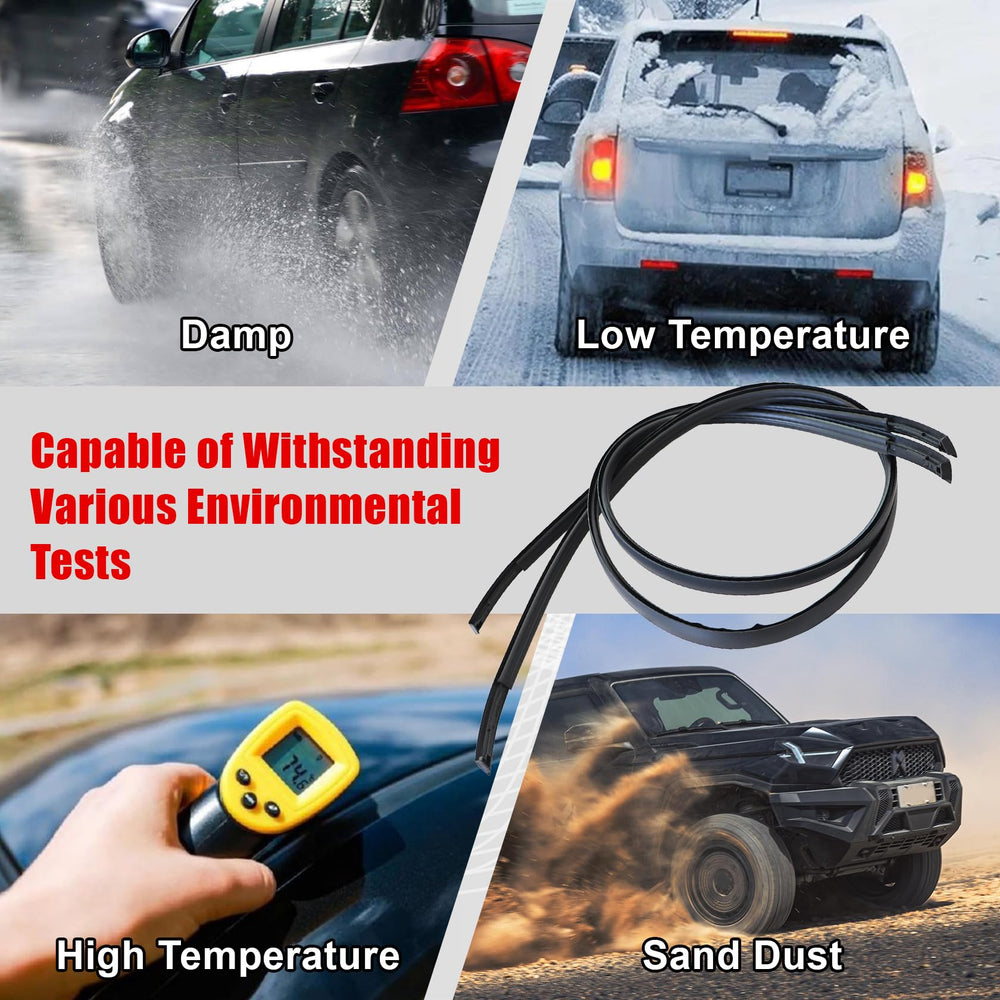 FZJDSD installed right-side moulding on Sentra highlighting water guidance
