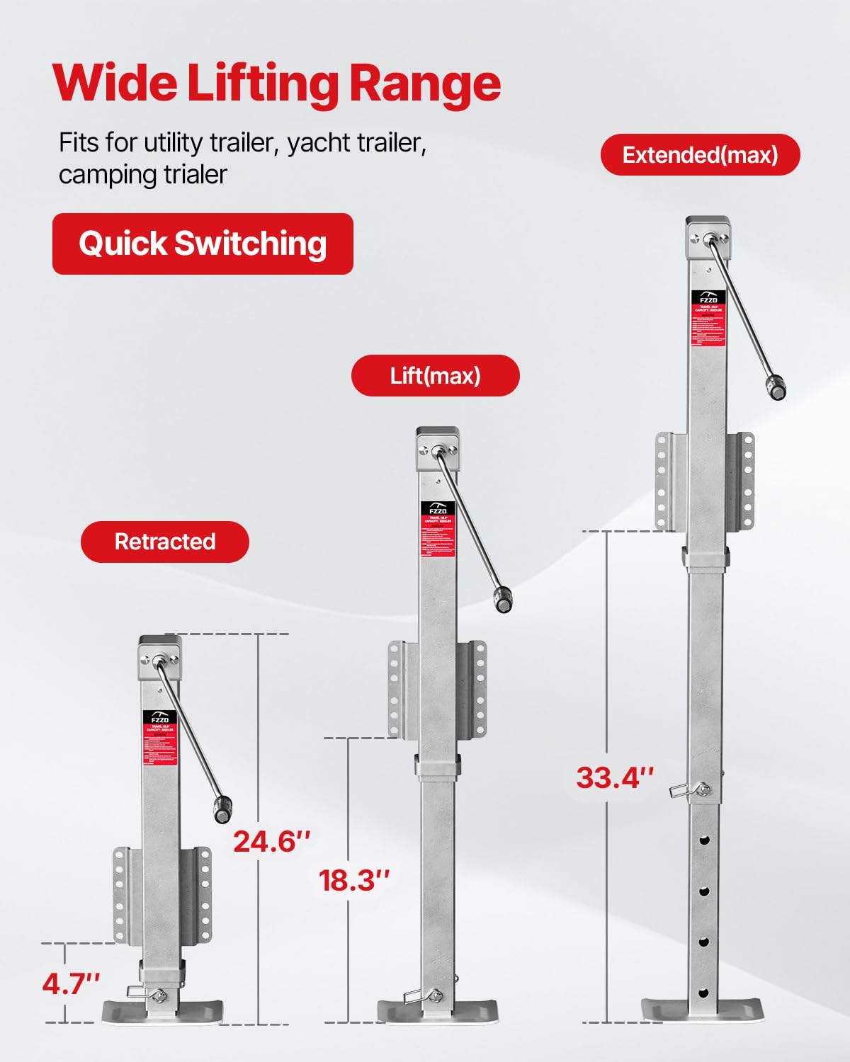 FZZD being operated with cordless drill showing faster hitching and time-saving benefit