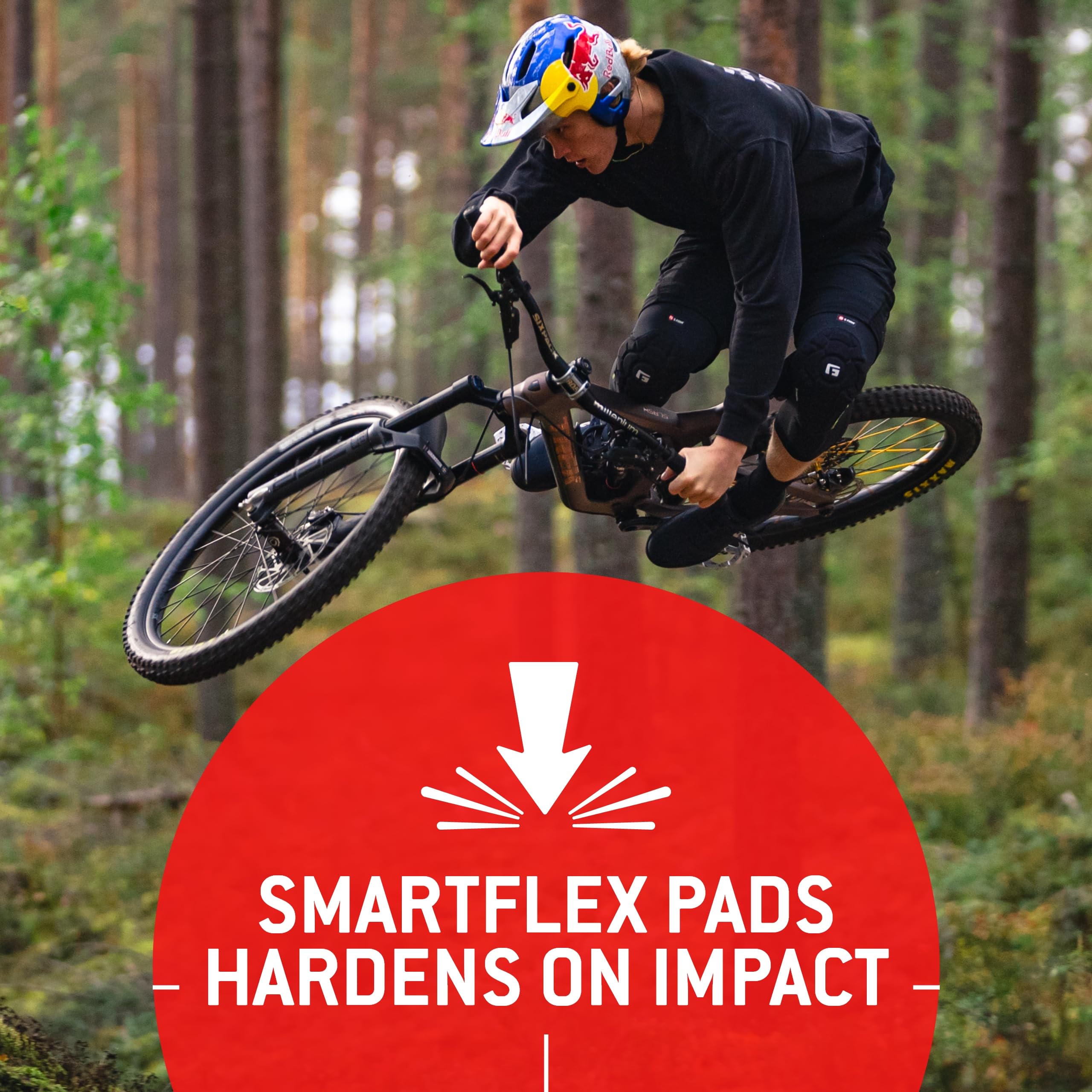G-Form SmartFlex pad close-up showing impact protection and flexibility