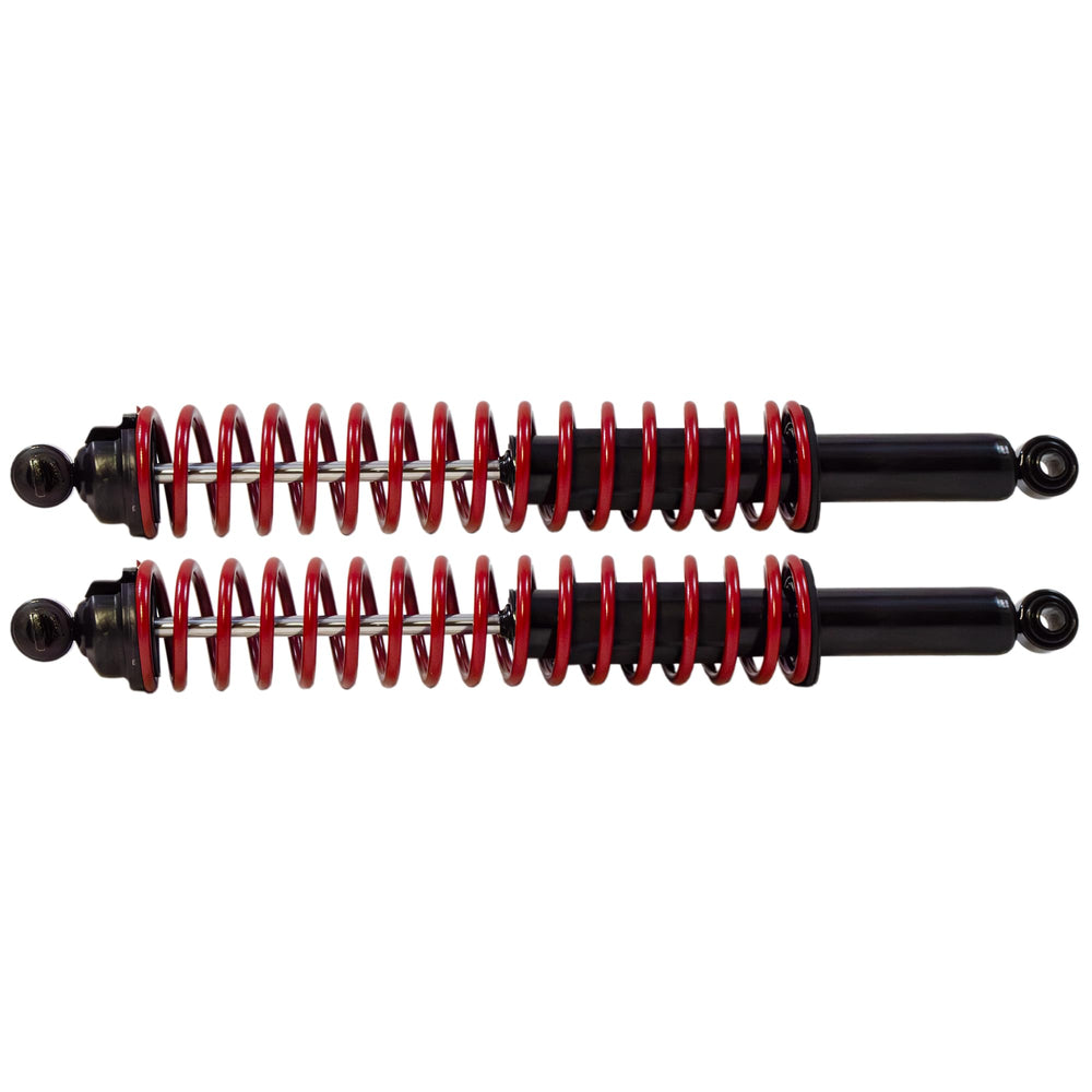 Gabriel load carrier coil spring closeup highlighting added rear support benefit