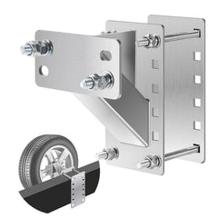 GADFISH front view of spare tire carrier showing secure mount and quick installation benefit