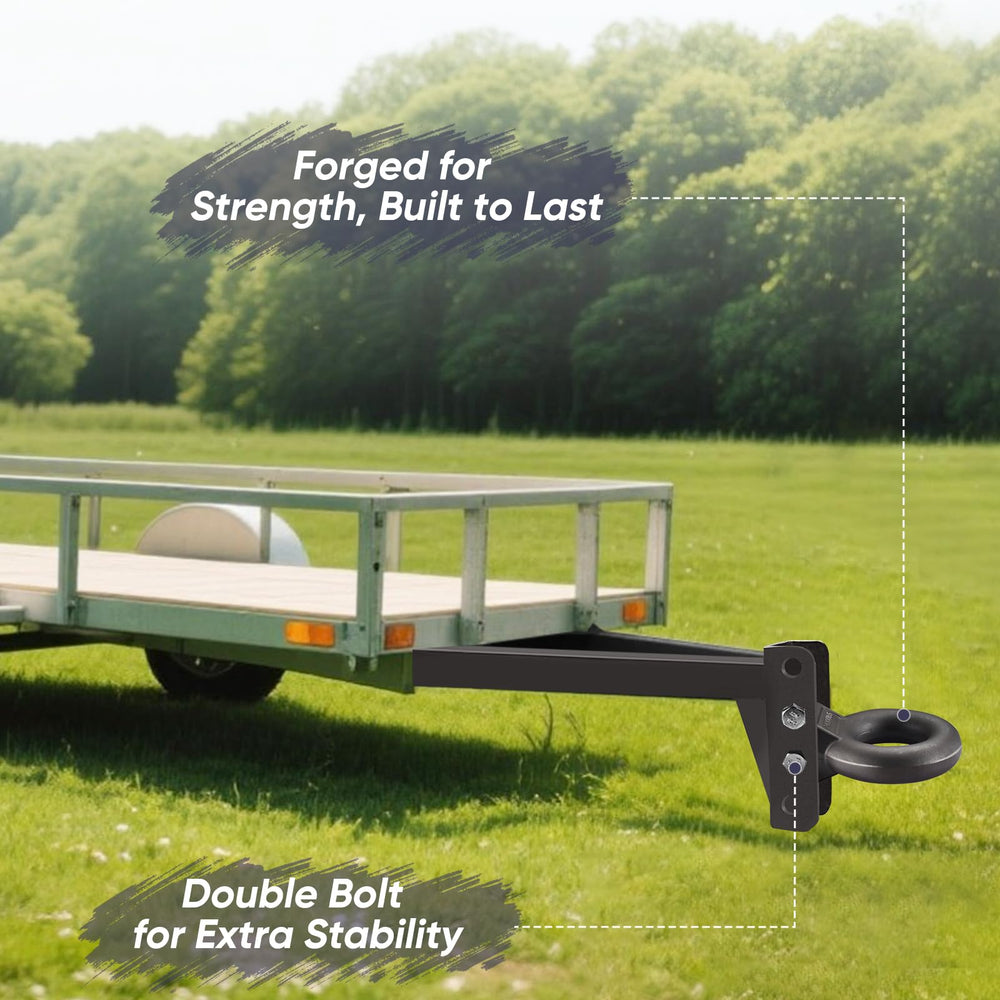 GADFISH bolt fixation detail showing double-bolt system for quick, reliable installation