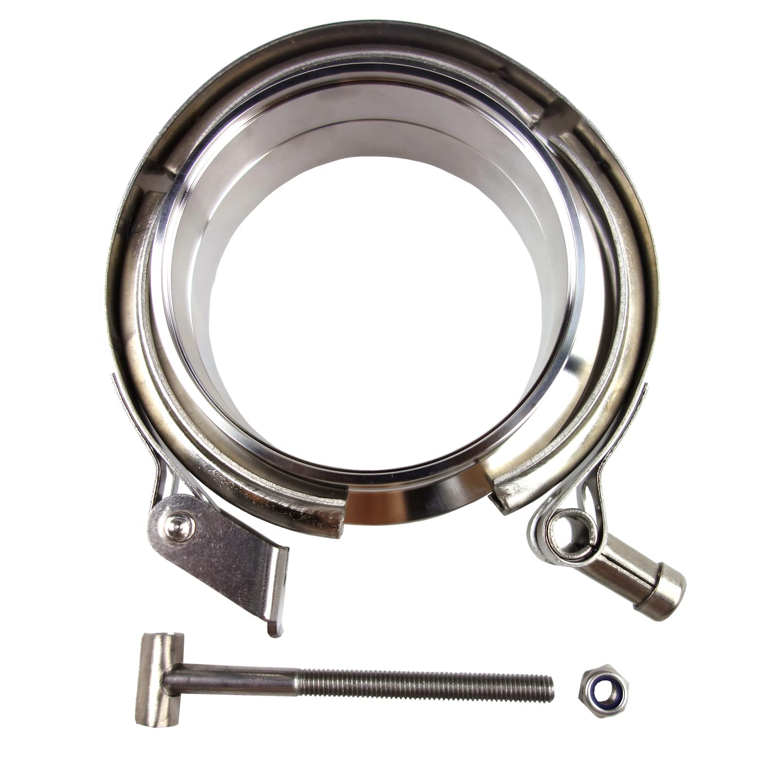 GaeaAuto assembly beside ruler showing compact size and accurate fit for 3-inch pipes