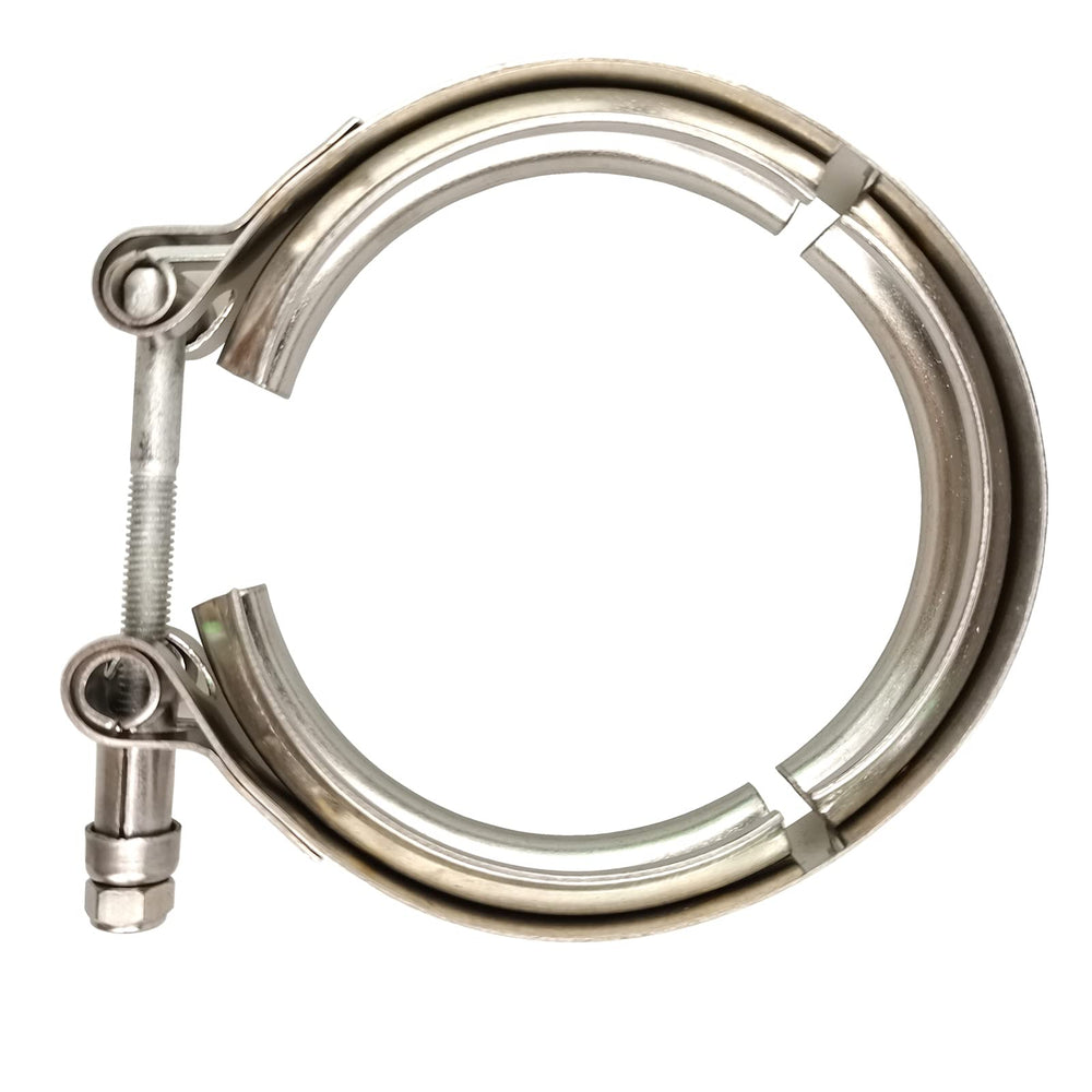 GaeaAuto installed on a turbo downpipe demonstrating leak-resistant joint