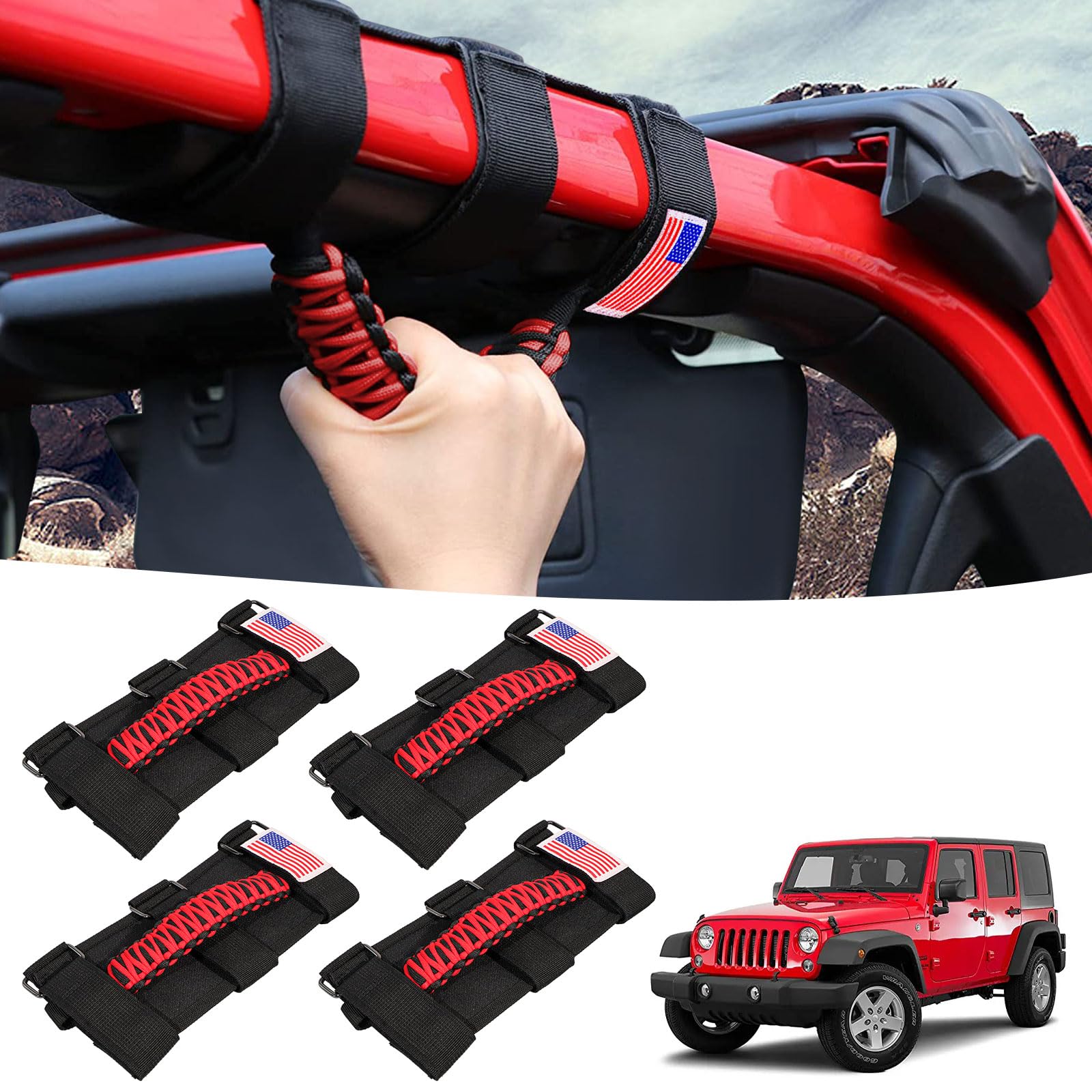 GAIZON grab handle on roll bar showing fit and improved passenger support