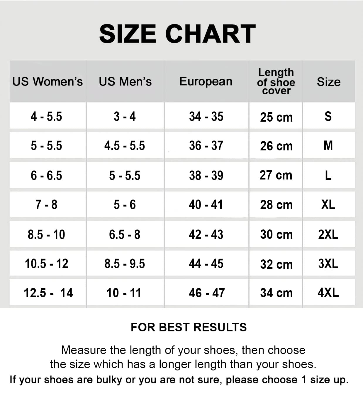 Galashield shoe cover next to ruler showing 34 cm length