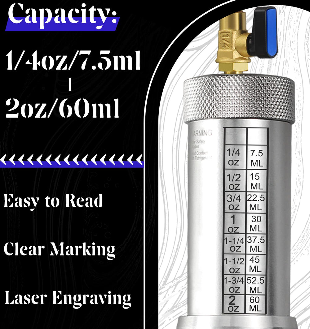 GallopMax laser-engraved scale on injector for precise dosing