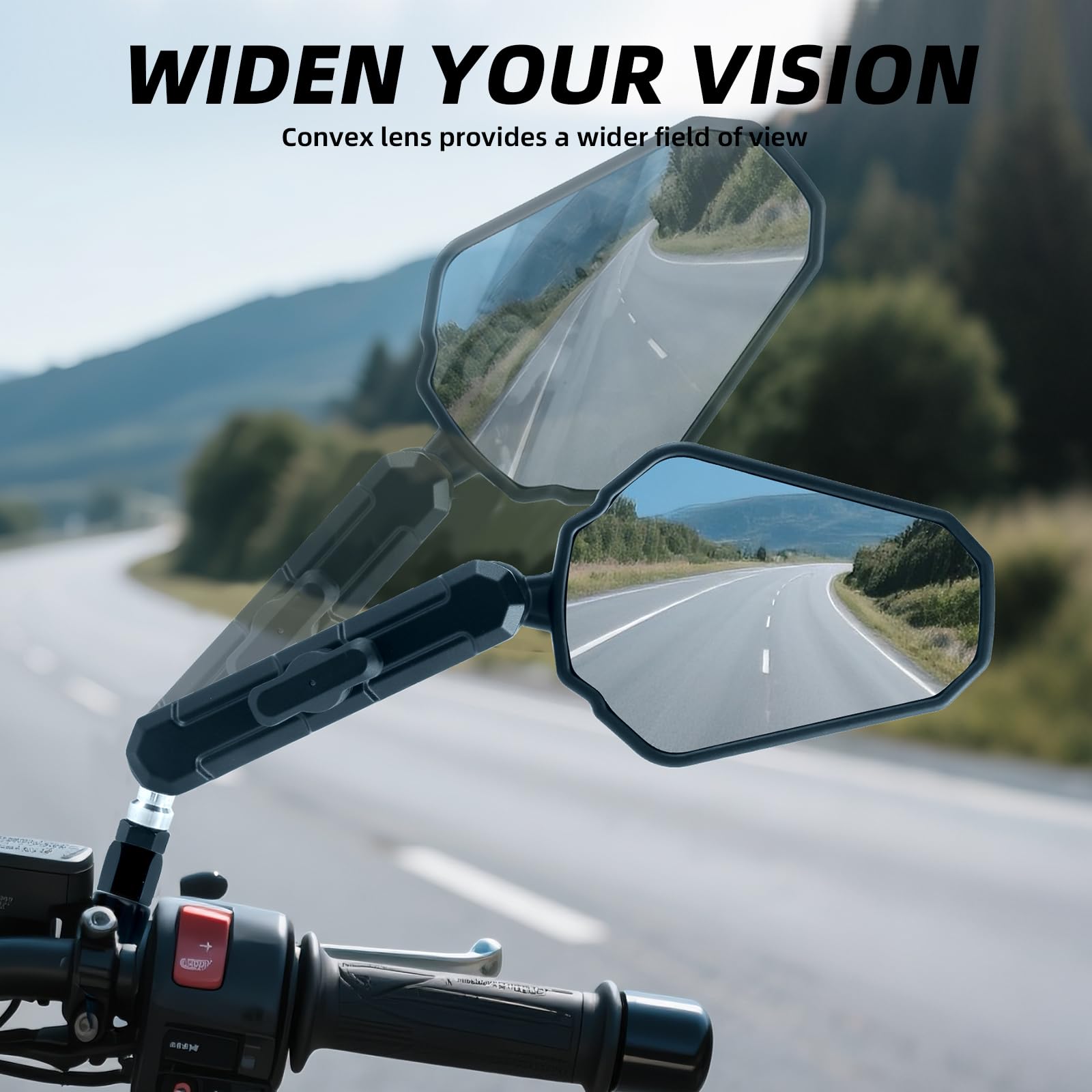 GAMAZING folded mirror position protecting head while parked