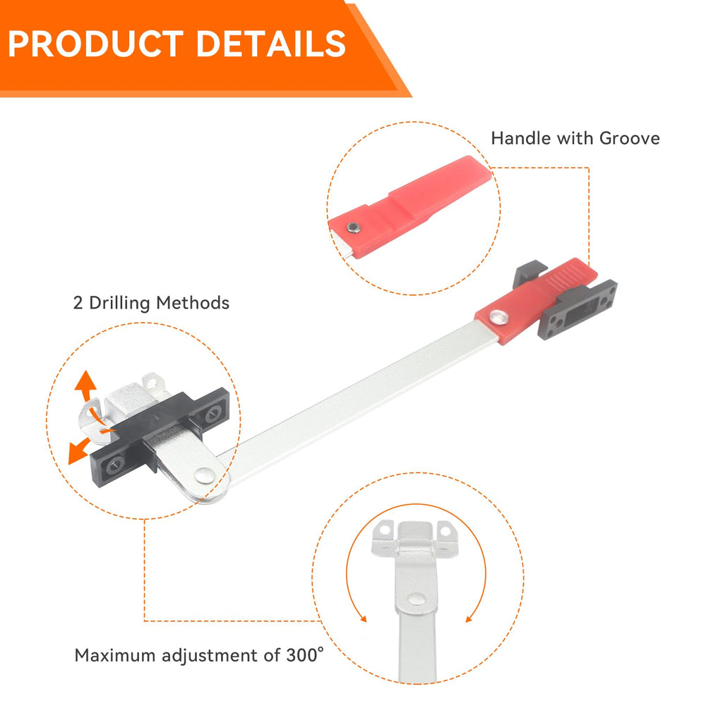 GAMPRO reinforced bracket detail highlighting stable hold and reduced vibration for safety