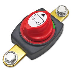 GANETZO front view of side-post disconnect switch showing compact build and easy access