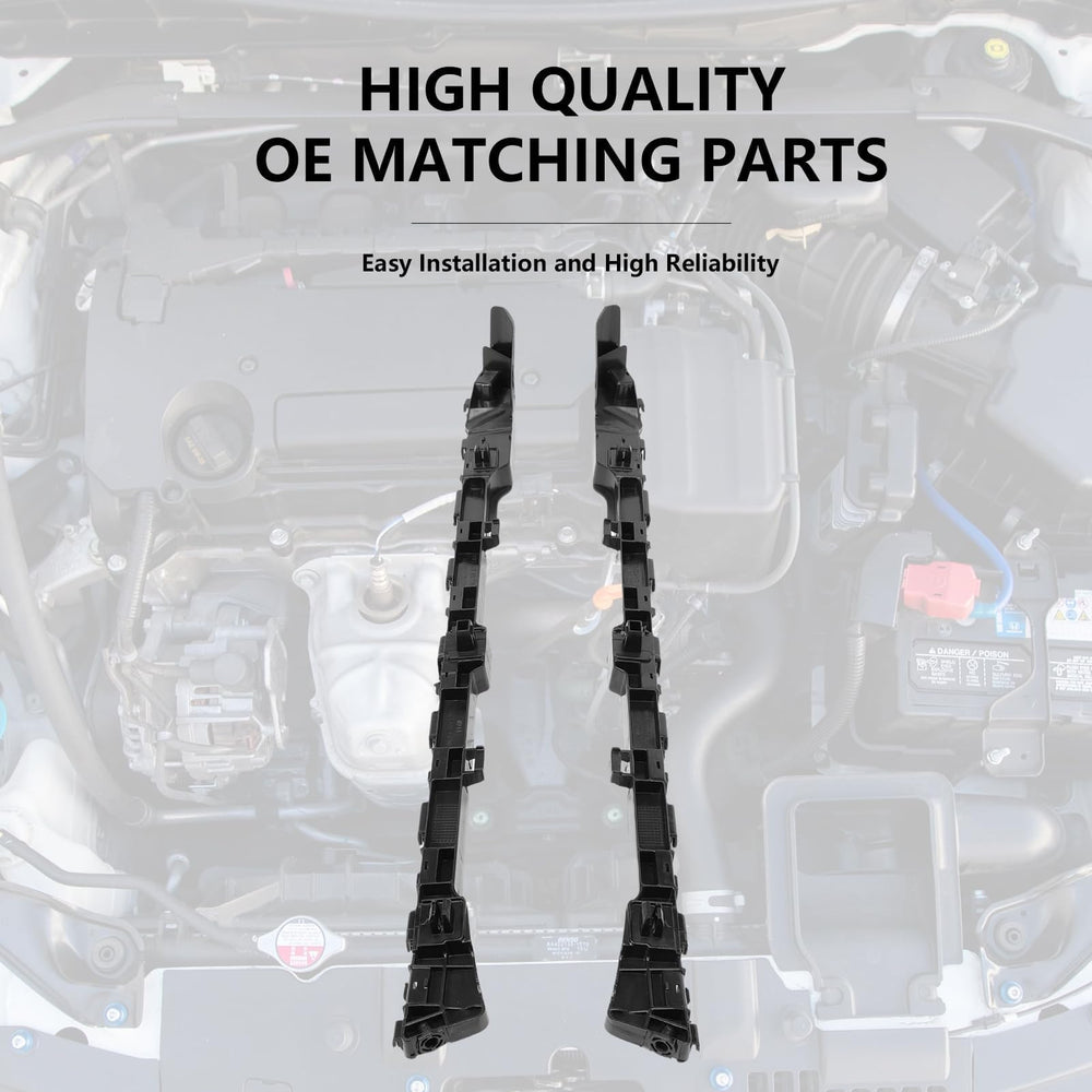 Gaogsiy bracket on parked Accord demonstrating clean, secure rear appearance