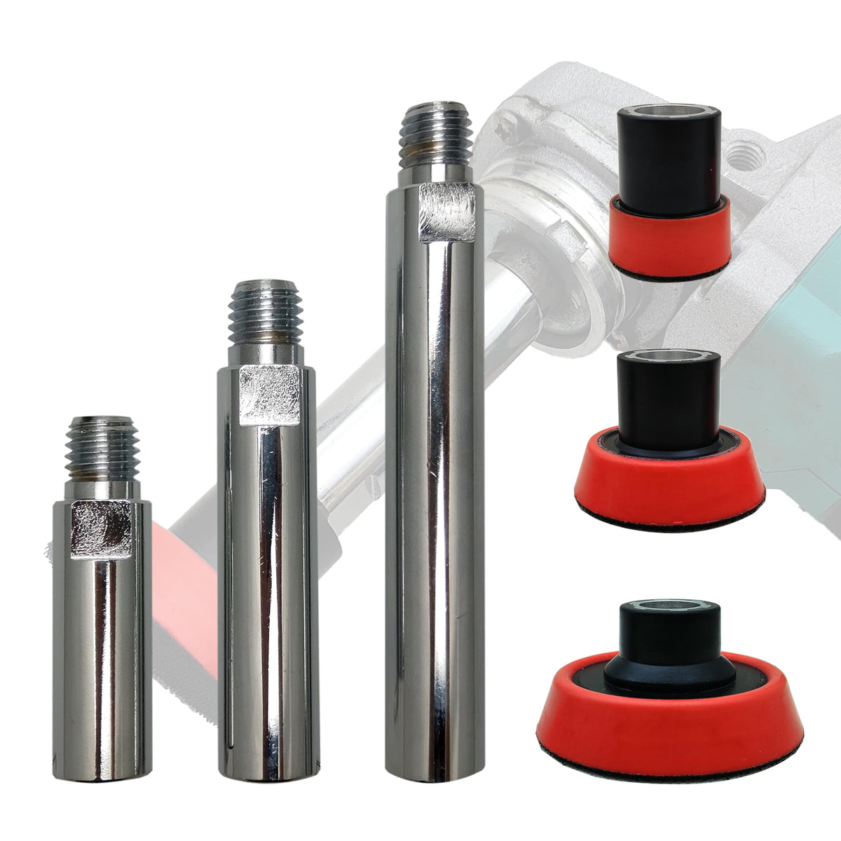 Gaquolam kit laid out showing rods and pads for quick selection and efficiency