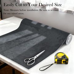 Garifon cut edge showing foam backing and clean cut for easy installation